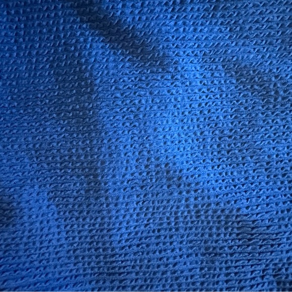 Aerie - Navy Blue One-Piece Swimsuit with Bright Pink Accents - Picture 6 of 6